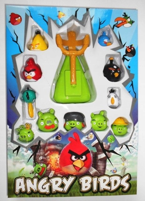 Gra Angry Birds wściekłe ptaki katapulta 19 el