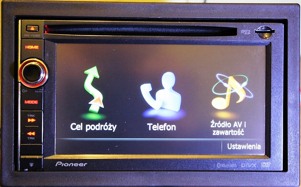 PIONEER AVIC-F940BT NAVI -100% Ver.7  Mapa 2017/18