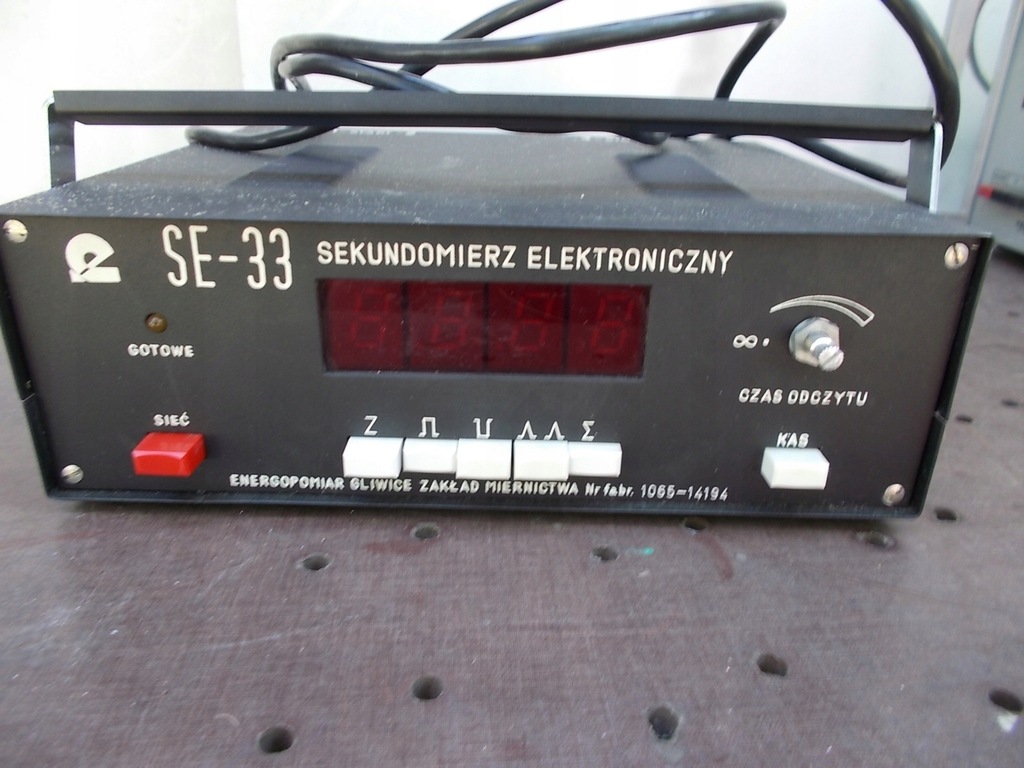 Sekundomierz elektroniczny Energopomiar SE-33
