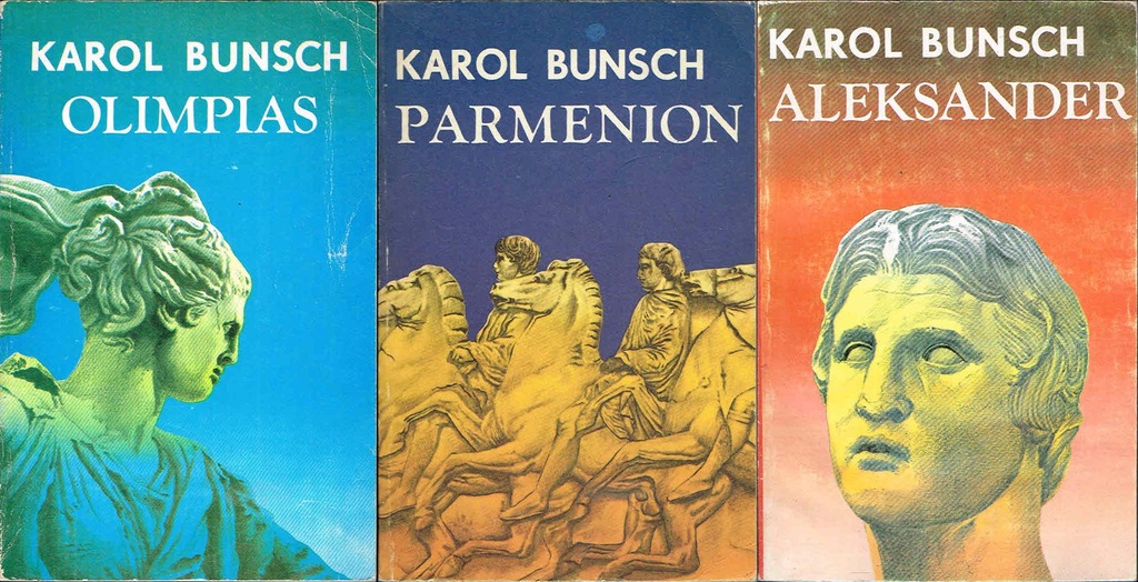= BUNSCH x3 Olimpias Parmenion Aleksander Wielki =