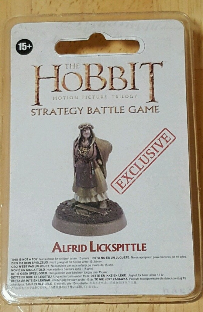 HOBBIT - ALFRID LICKSPITTLE limited