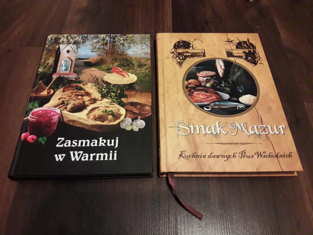 Zasmakuj w Warmii + Smak Mazur (zestaw książek)