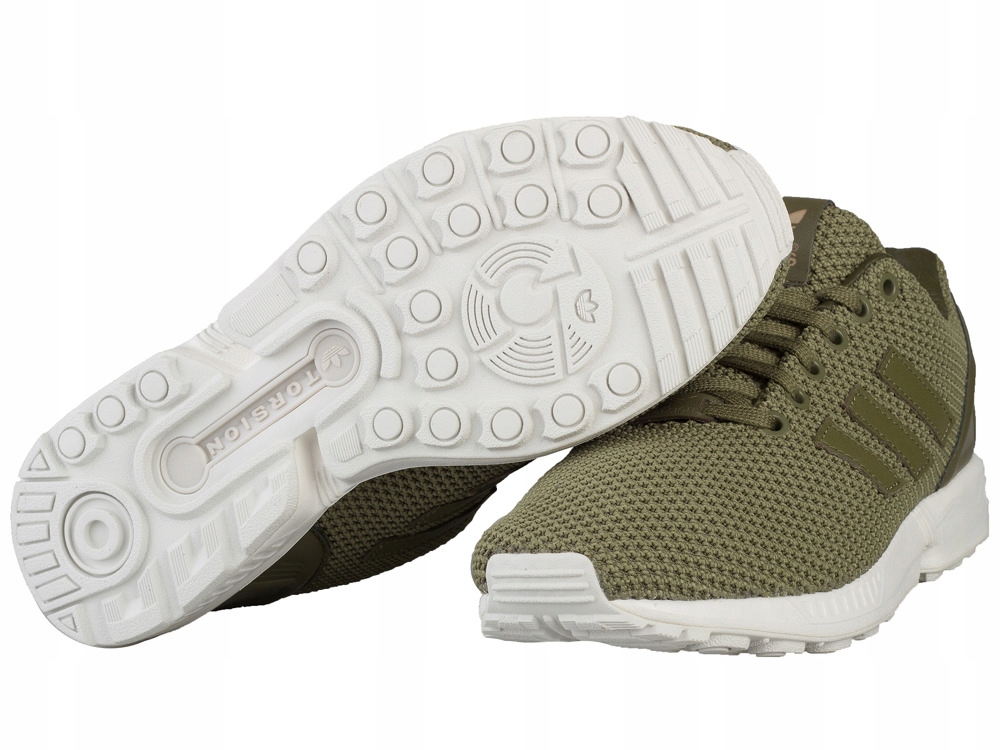 Adidas Buty Unisex Oliwka ZX Flux S79087 37 1/3 - 7623152865