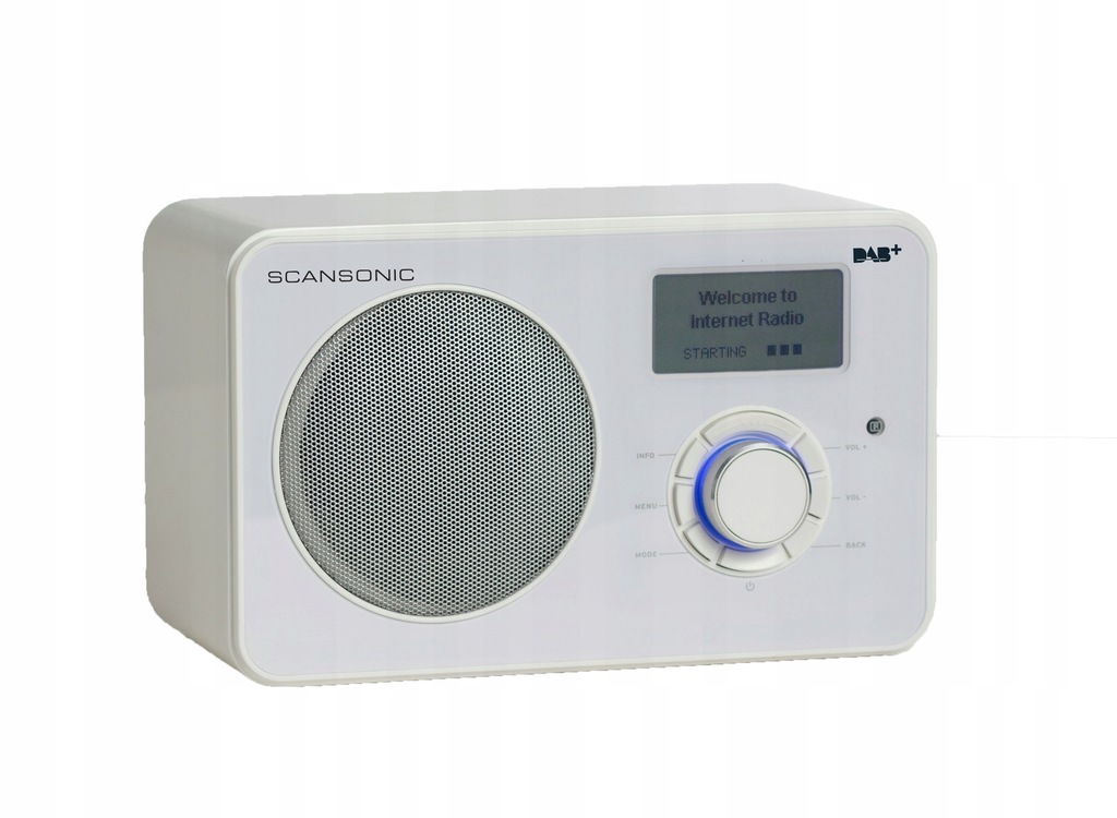 Scansonic IN220BT Radio Internetowe WiFi BT FM DAB