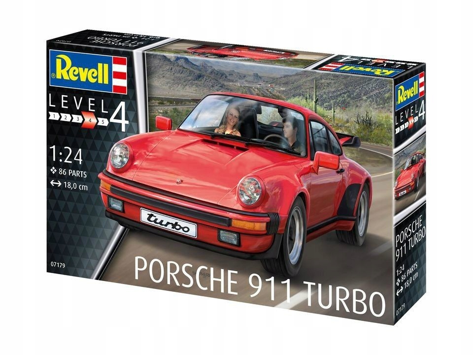 Model do sklejania Revell Porsche 911 Turbo