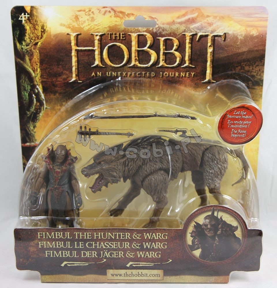 Cobi, The Hobbit Figurki Fimbul The Hunter i Warg