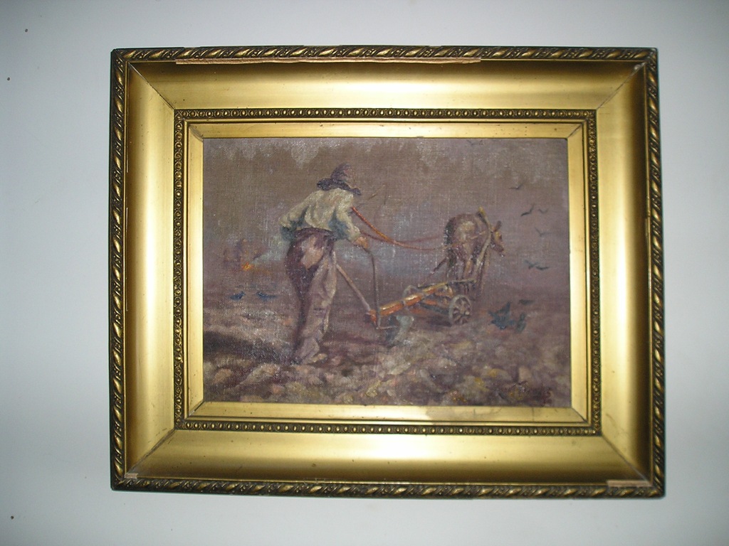 Józef FRANKE obraz "Całe życie"