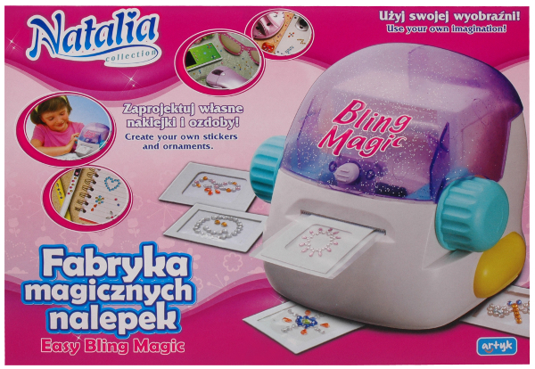 FABRYKA magicznych nalepek Natalia naklejki