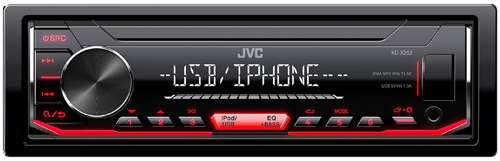 Jvc kd x252 как подключить телефон