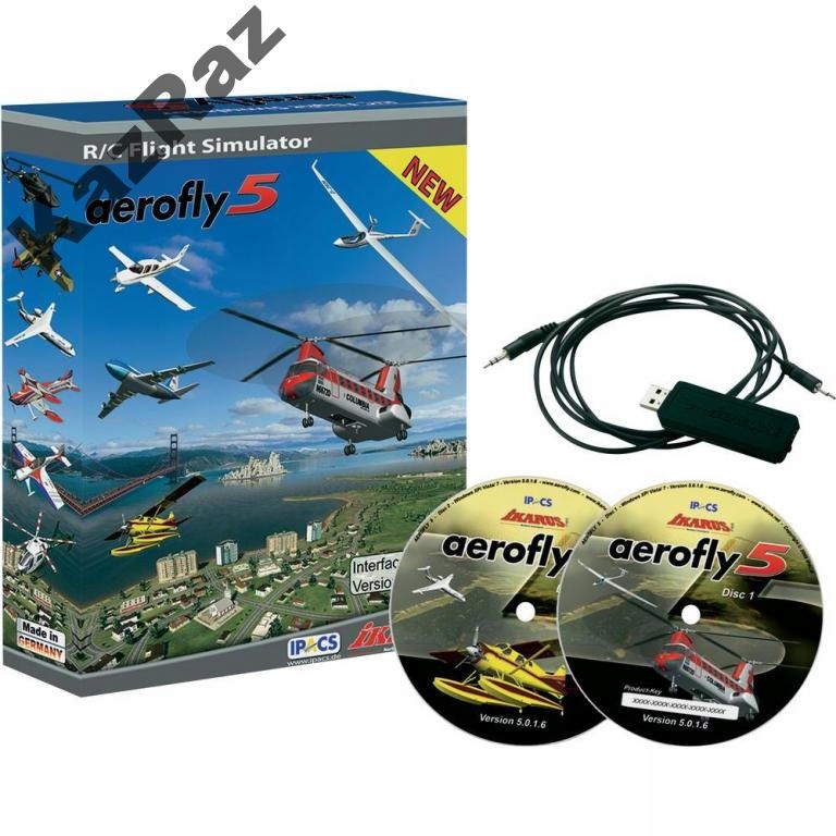 Symulator lotów Aerofly 5 Ikarus, -50 %