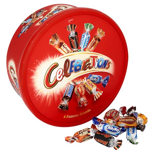 ~ MARS CELEBRATIONS  ~ PUSZKA CUKIERKÓW 680g ~ HIT