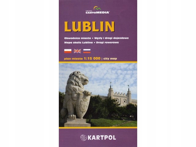 Lublin plan miasta / mapa 1:15 000