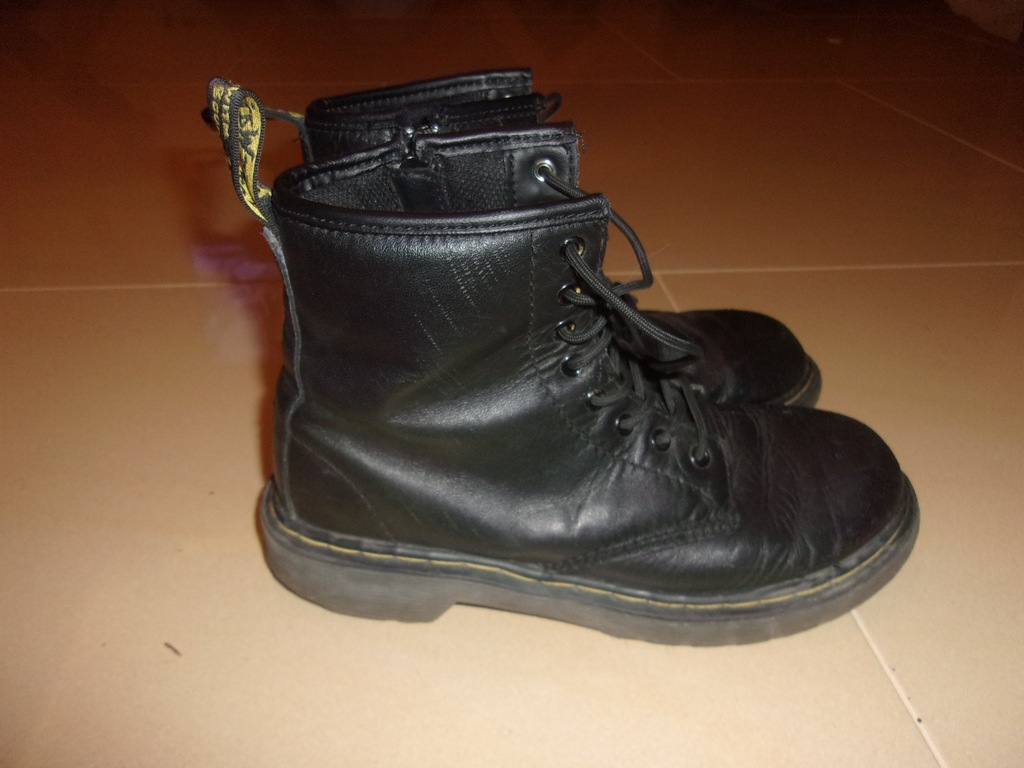 Trzewiki DR MARTENS DELANEY 34 22,5cm skóra 