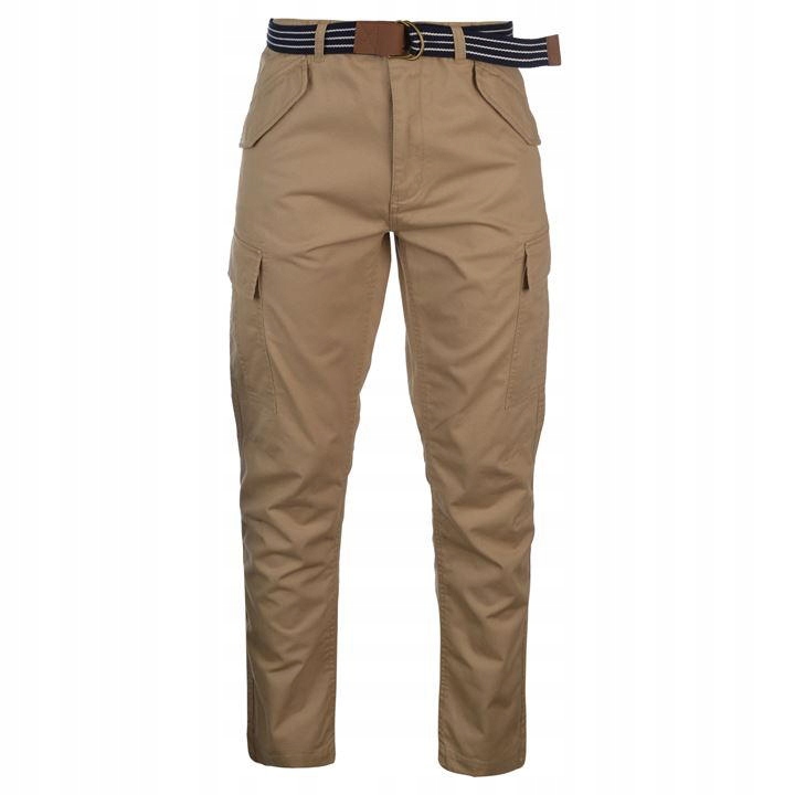 PIERRE CARDIN męskie spodnie bojówki 36 W +GRATIS