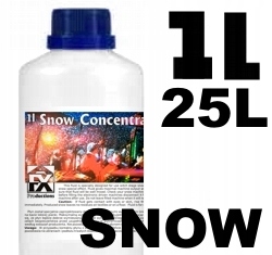 Koncentrat do wytwornic śniegu, płyn do śniegu 1L