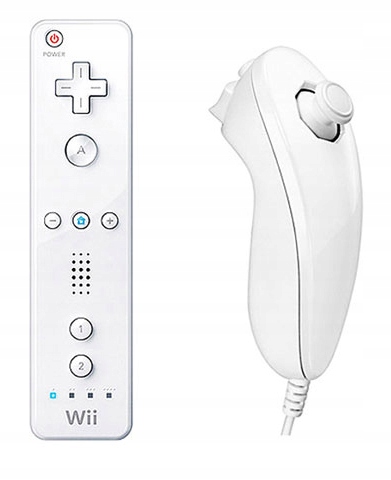 Motion Wii Remote Nunchuk do Nintendo + POKROWIEC