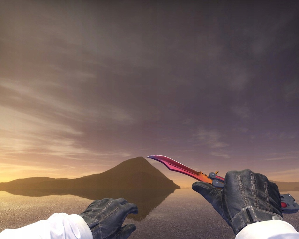 Nóż Motylkowy Gradient / Butterfly Knife Fade CSGO