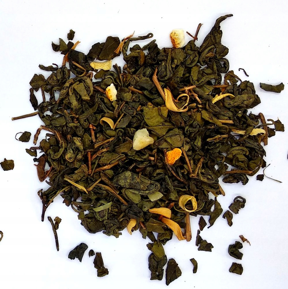 MANGO Z POMARAŃCZĄ - herbata zielona 100g