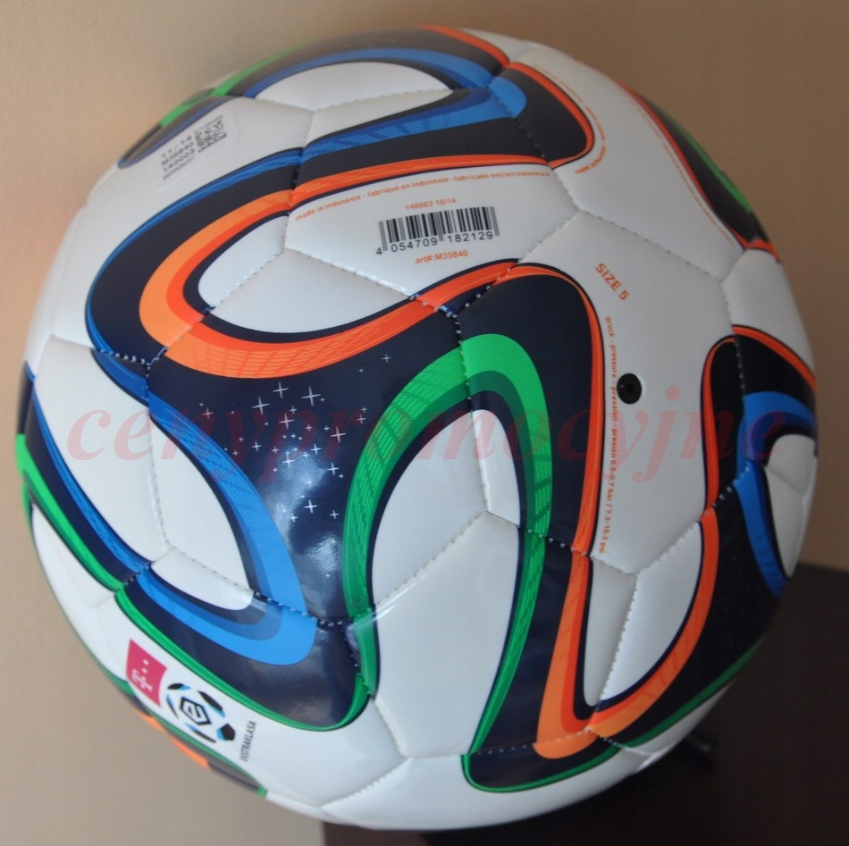 PIŁKA NOŻNA ADIDAS BRAZUCA GLIDER R.5 EKSTRAKLASA - 7516966551 - oficjalne  archiwum Allegro