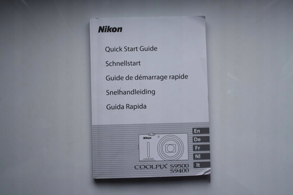Nikon S9400 S9500 Instrukcja Obsługi Angielski