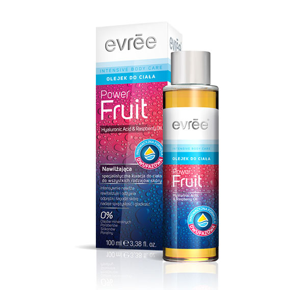Evree POWER FRUIT Nawilżający OLEJEK DO CIAŁA