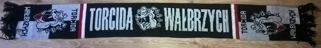 Unikatowy szalik TORCIDA Górnik Wałbrzych !!!!!