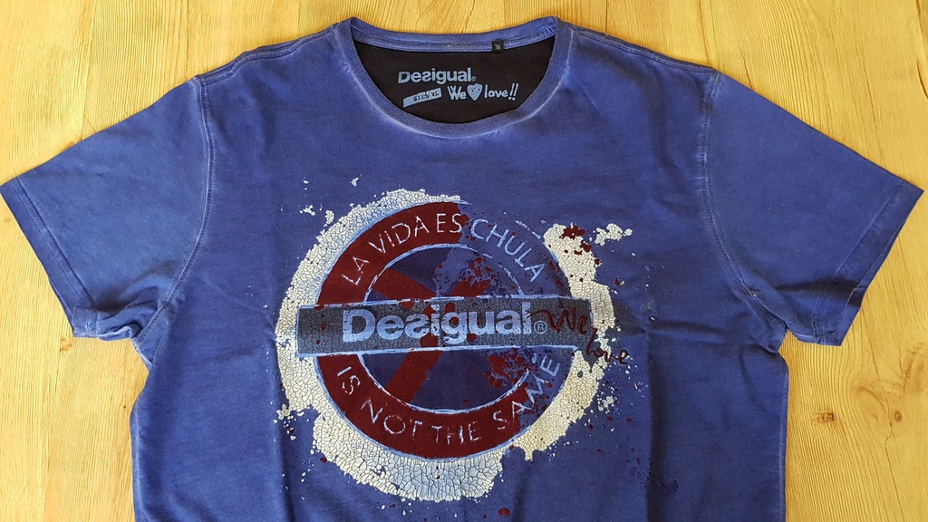 DESIGUAL T-Shirt Koszulka L/XL