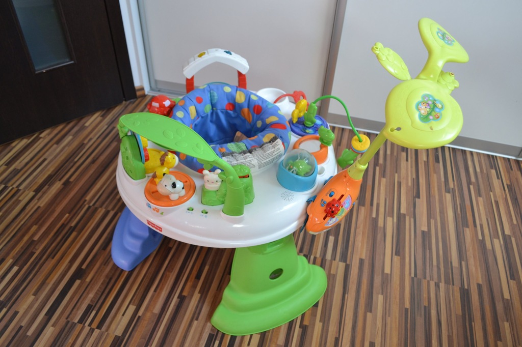 STOLIK EDUKACYJNY Z SIODEŁKIEM OBROTO FISHER PRICE