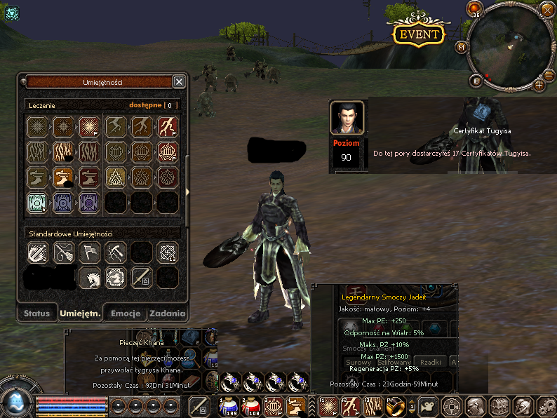 Metin2.pl Tasmania Szaman Healer 90lvl 3xP OKAZJA!