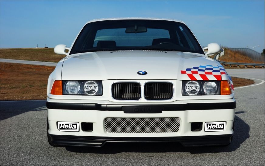 BMW E36 naklejki na halogeny / drogowe HELLA drift