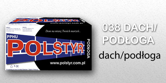Styropian PODŁOGA 0,038 na wylewki twardy JAWORZE