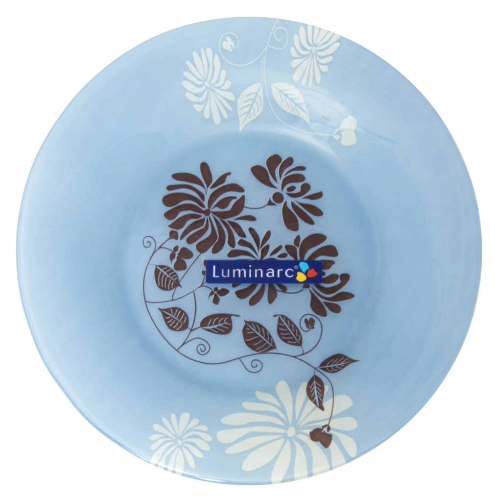 TALERZ DESEROWY LUMINARC 19CM OKRĄGŁY SZKLANY MIX