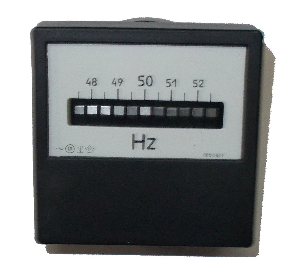 CZĘSTOTLIWOŚCIOMIERZ W89 48-52Hz HERCOMIERZ