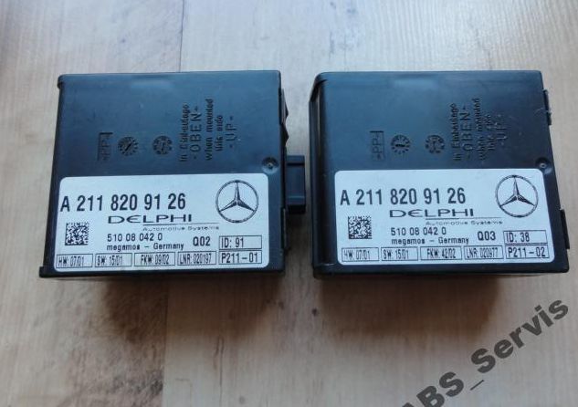 Czujnik PRZECHYŁU do EDW Mercedes W211 CLS W219