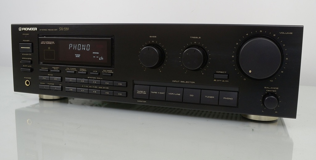 Pioneer SX-339 Stereo AM/FM Receiver (1992)