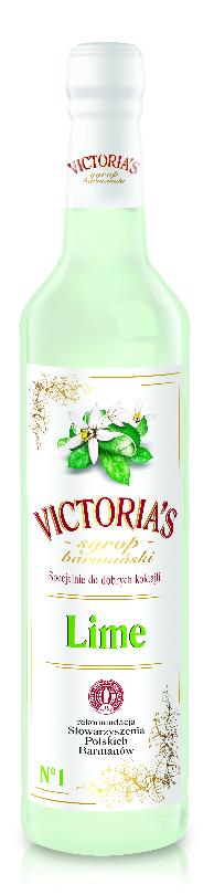 Syrop Barmański Victoria's 490 ml Lime