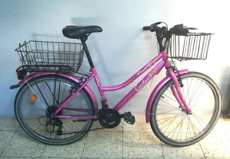 RÓŻOWY ROWER DAMSKI CADEX 24"