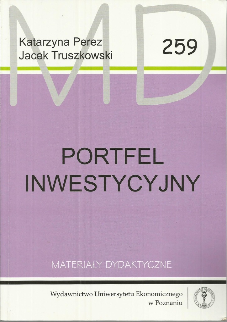 PORTFEL INWESTYCYJNY - K. PEREZ, J. TRUSZKOWSKI 