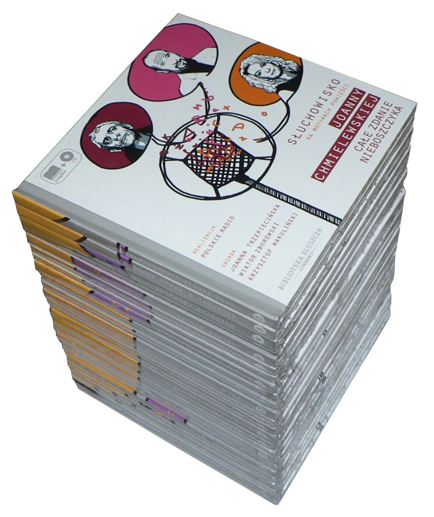 AUDIOBOOK - Chmielewska - słuchowiska x25 CD-FOLIA