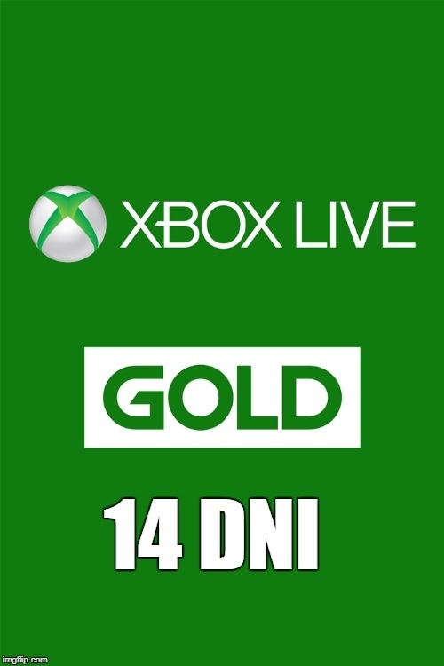 Xbox Live 14 dni