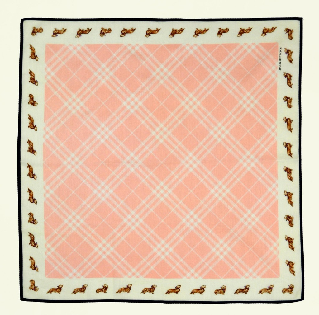 BURBERRY - apaszka GAWROSZKA bandama w PIESKI