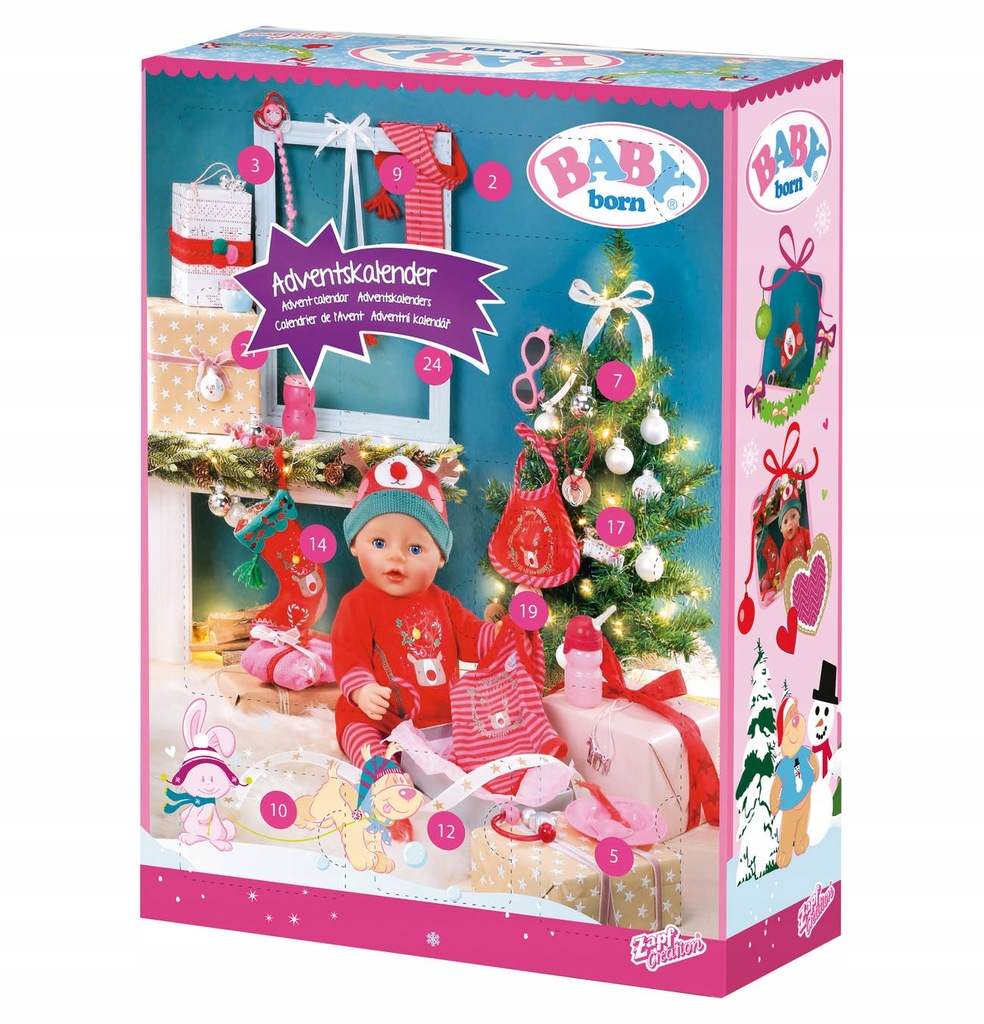 Baby Born 830260 Advent Calendar ubicaciondepersonas.cdmx.gob.mx