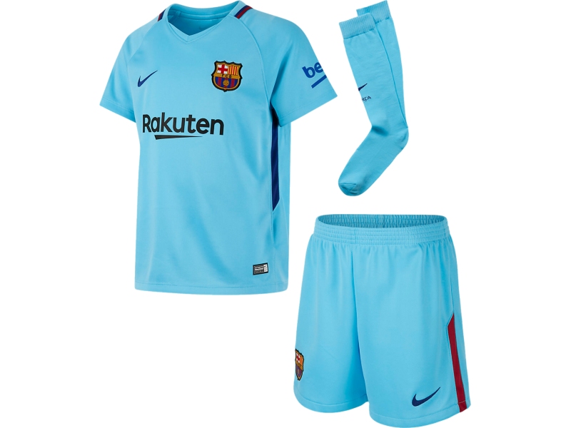 JBARC69d: FC Barcelona - strój junior Nike 110-116