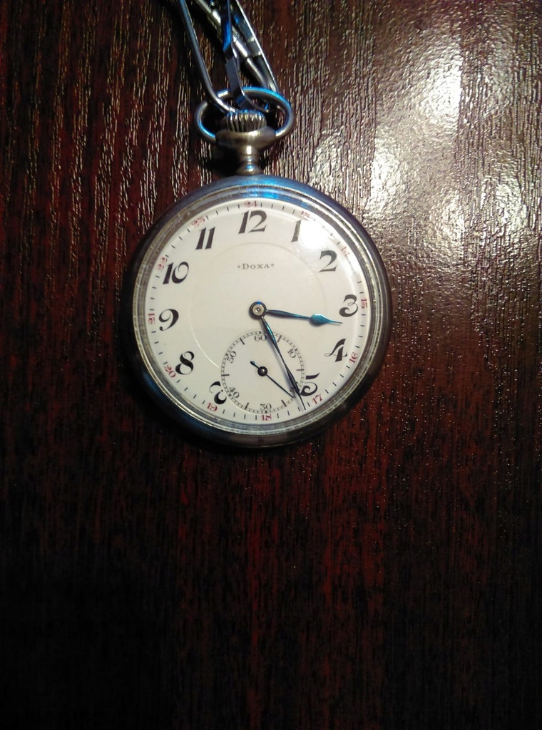 Zegarek kieszonkowy Doxa z 1906 r.