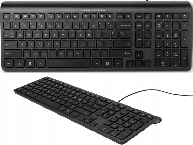 RED Płaska Klawiatura HP K3000 USB polska dystrybu