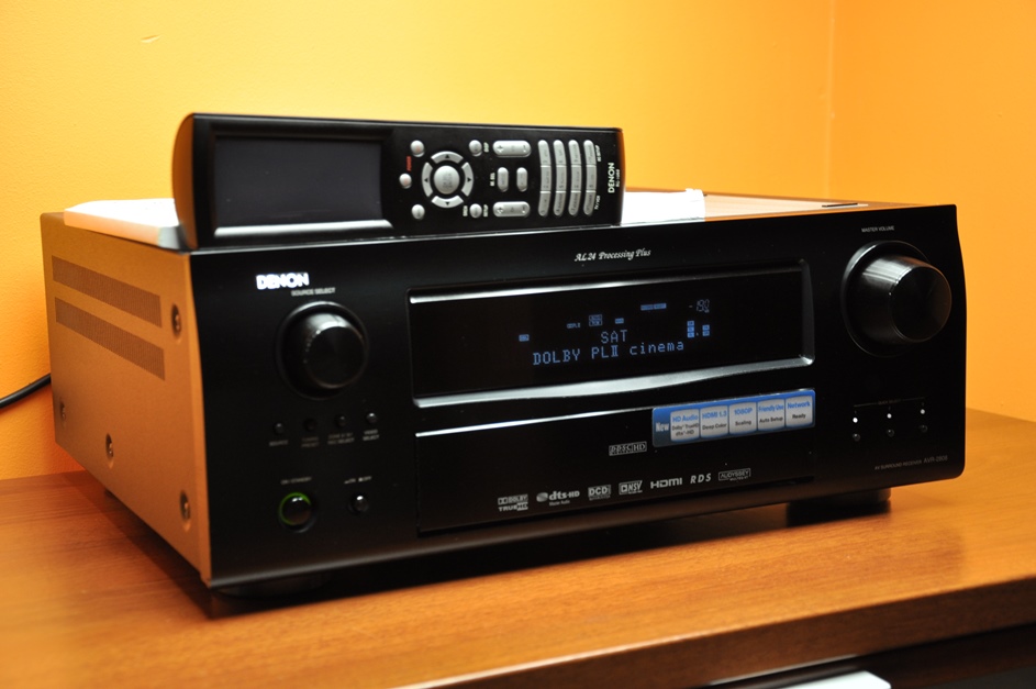 **DENON AVR2808**AMPLITUNER 7.1**PILOT**ZADBANY 7035302379