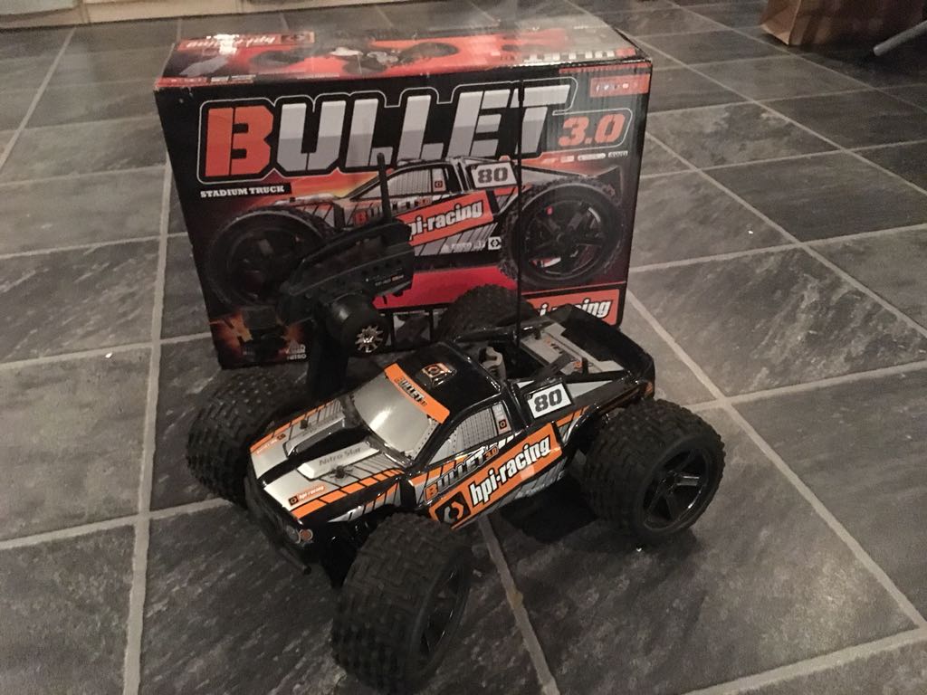 Model rc hpi bullet nitro 3.0 jak nowka savage