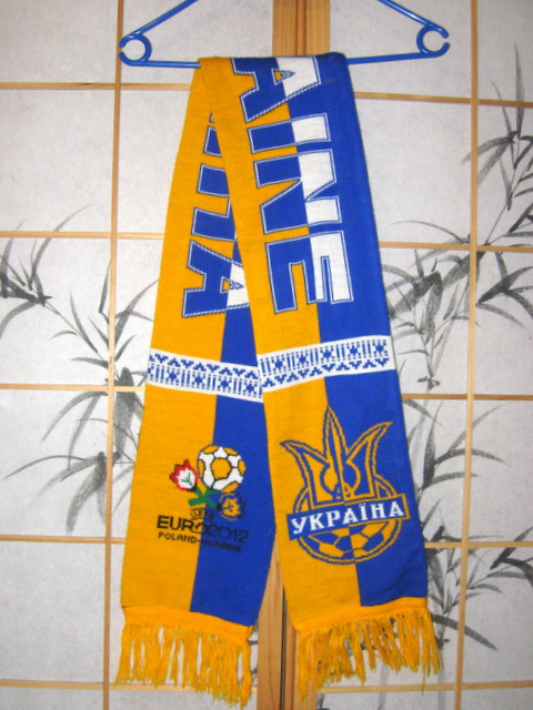 szalik kibica EURO 2012 UKRAINA