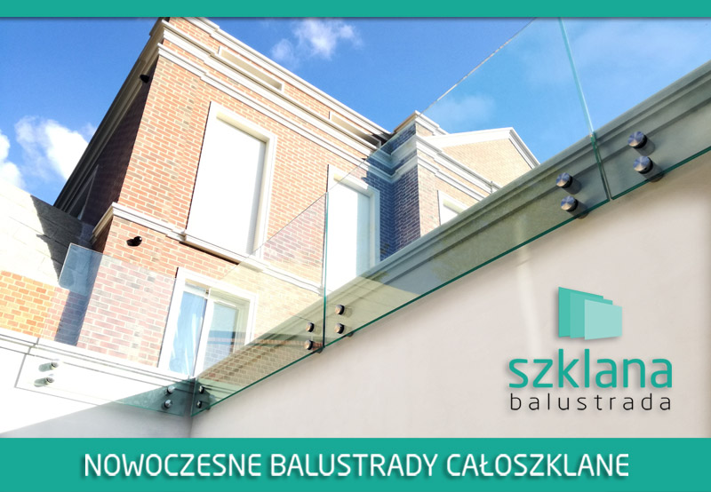 BARIERKI SZKLANE BALUSTRADY SZKLANE SZKŁA MONTAŻ