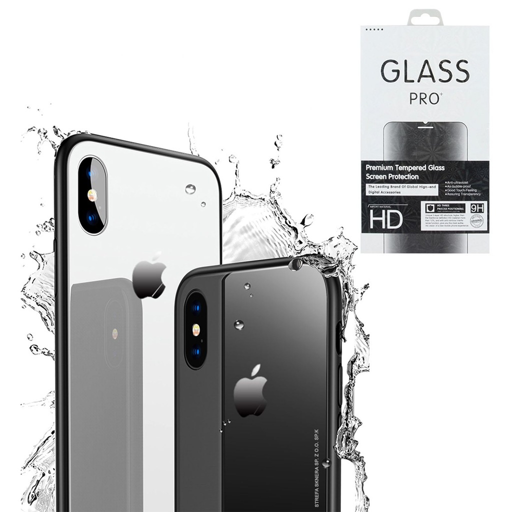 ETUI GLASS Mirror iPhone 7 PLUS / 8 PLUS + Szkło